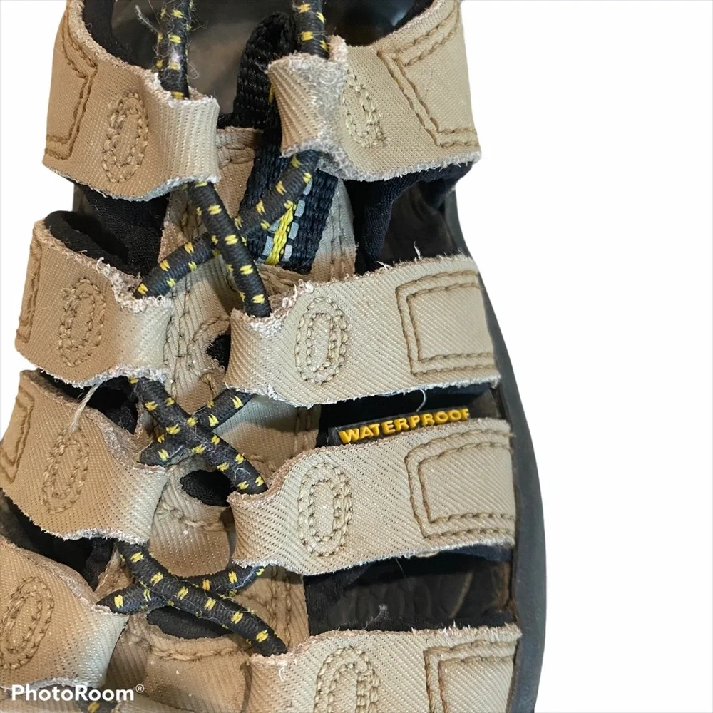 Keen Shoes Tan Black Waterproof Outdoor Sandals Slingback Hiking Hybrid